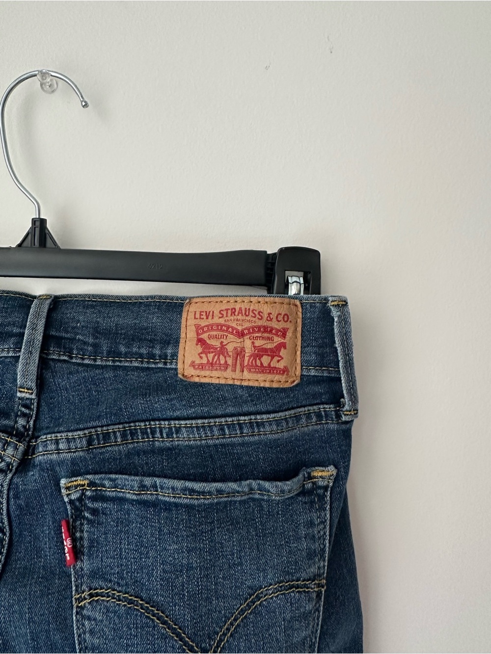 Levi's Super Skinny Dark Wash Denim